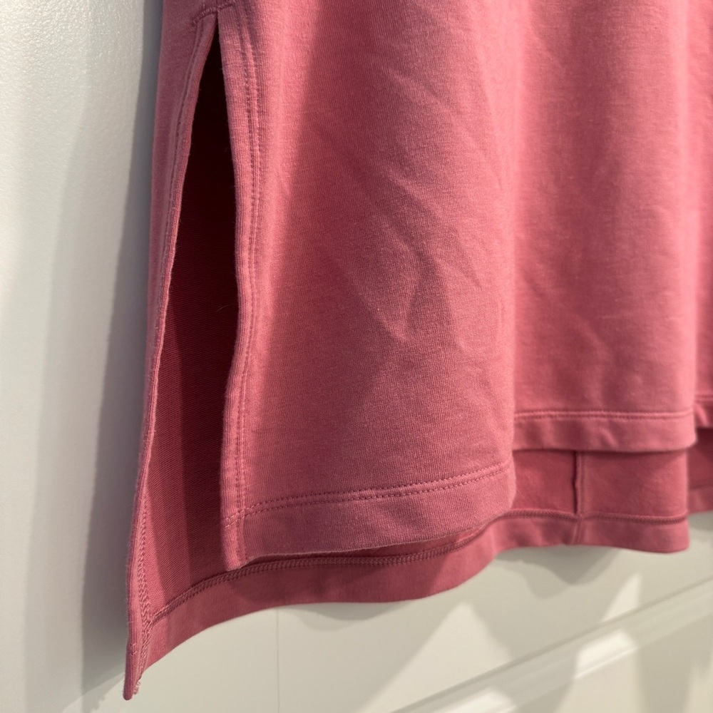 Nike Yoga Dri-FIT Women's Fleece Hoodie Womens S Loose Boxy Fit Warm Up Workout - Picture 4 of 7